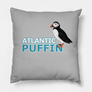 jz.birds Puffin Bird Watching Birding Design Pillow