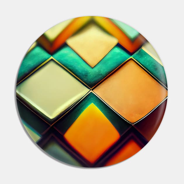 COLORED MOSAIC Pin by INNOVA CREATIONS