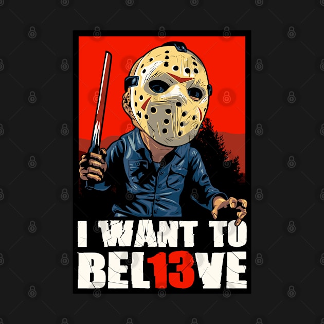 I Bel13ve by Dark Planet Tees