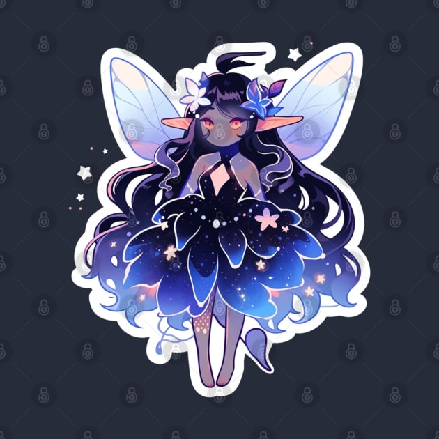 Pastel Goth Night Fairy by DarkSideRunners