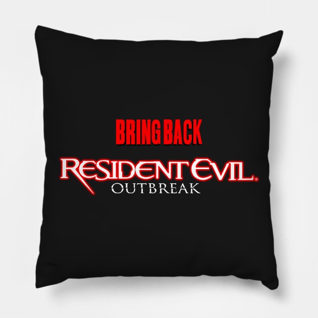 Bring Back RE: Outbreak Pillow by CCDesign