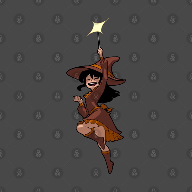 Spell Yeah Cute Witch Fall Outfit Variant (No Text) by DingHuArt