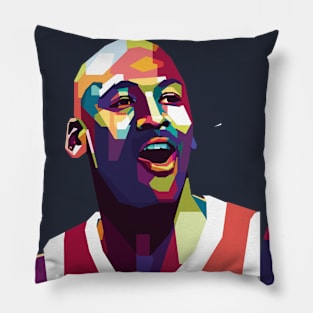 Michael Jordan Colorful WPAP Pop Art Pillow