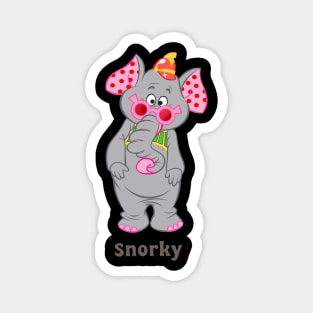 snorky the elephant Magnet