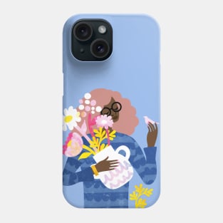 Jug of Flowers Phone Case