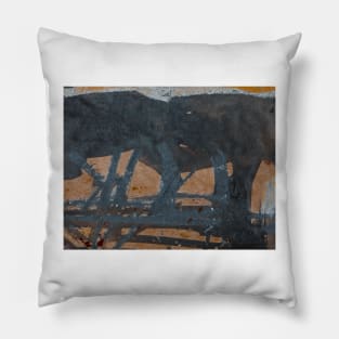 Abstract tree Pillow