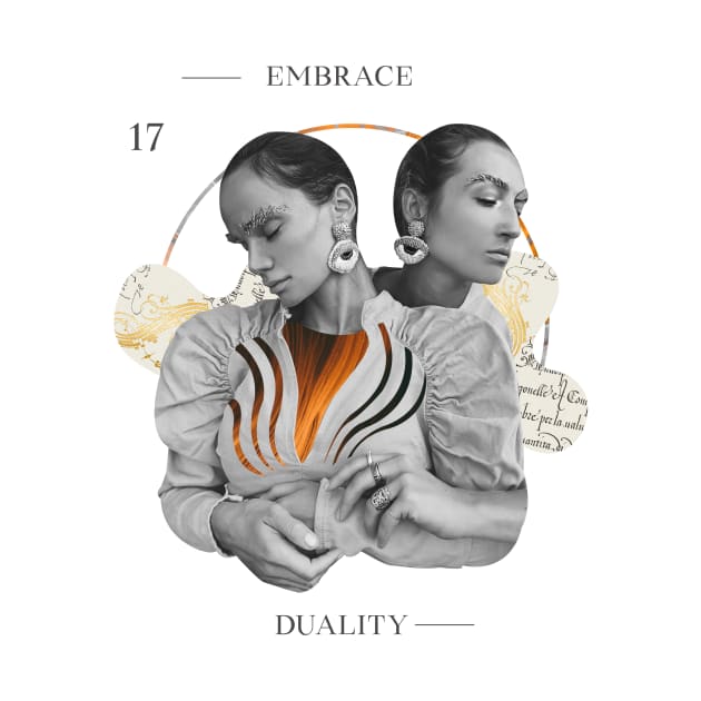 Embrace duality collage photographic style by FelippaFelder