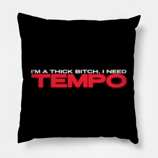 Lizzo - Tempo Pillow by steverodgers