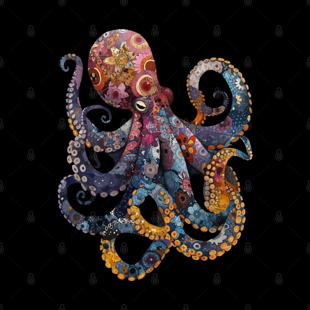 Octopus (Quilted Style) by VelvetRoom