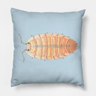 Porcellio scaber "Orange Embers" Isopod Pillow