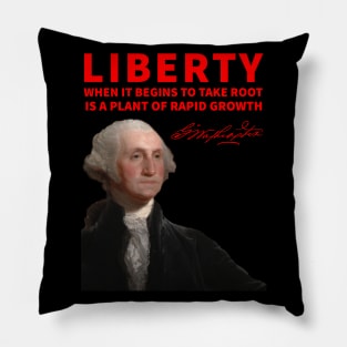 George Washington on Liberty Pillow