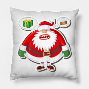 Hungry Santa Pillow