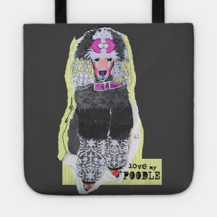 LOVE My Poodle by Michel Keck Tote