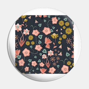 Enchanted Garden dark Pin