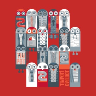 Tin Pot Owl Bot T-Shirt