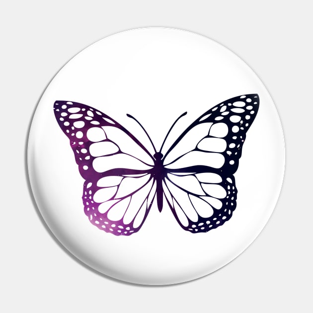 Pink Butterfly Pin by DoomDesigns