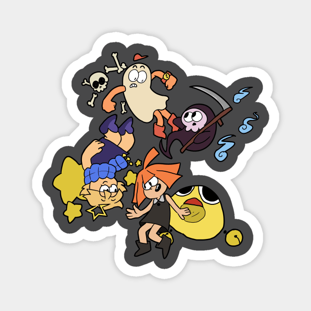 the crew Magnet by Sketchable