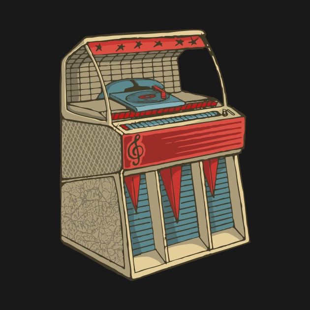 Grunge Retro Jukebox by sifis