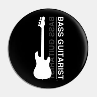 Guitar Player Guitaist Bass Music Festival Pin