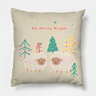 Oh Wooly Night Pillow