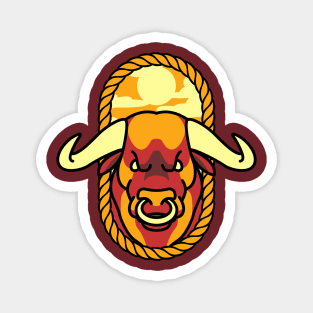 Angry Bull Magnet