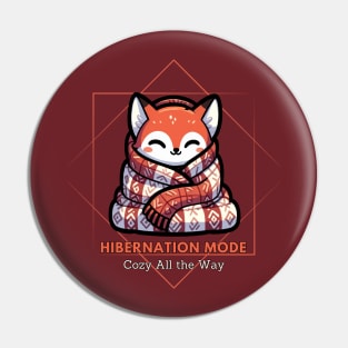 Snug Fox Chronicles: Cozy All the Way Pin