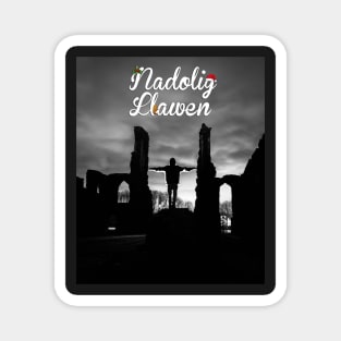 Nadolig Llawen - Christmas Spirit at the Abbey Magnet
