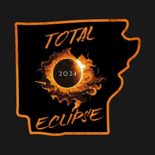 Total Eclipse 2024 Arkansas T-Shirt