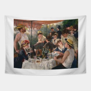 Luncheon of the Boating Party - Pierre-Auguste Renoir Tapestry