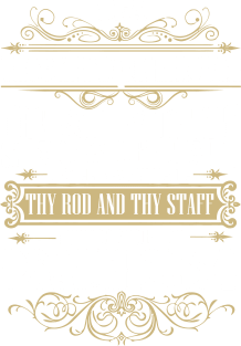 I will Fear No Evil Christian Psalm 23:4 Gift Magnet