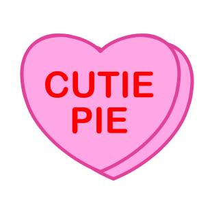 Conversation Heart: Cutie Pie T-Shirt