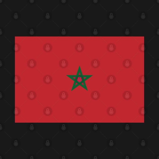 Flag of Morocco by DiegoCarvalho