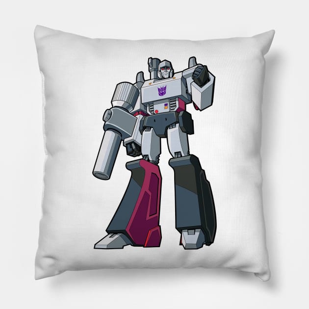 The Villain: Megatron Pillow by lldesigns