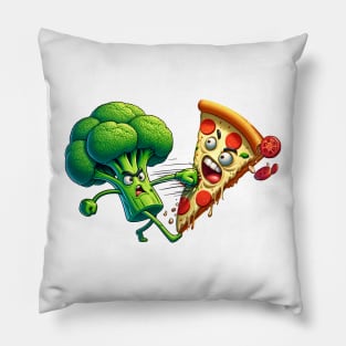 Food Fight Pillow