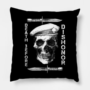 Skull Army Pillow