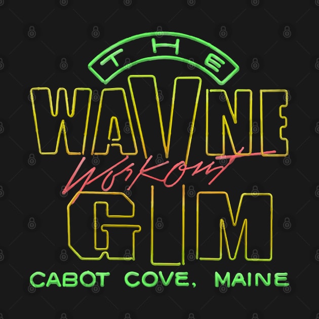 The Wayne Workout Gym Cabot Cove Maine by MurderSheWatched