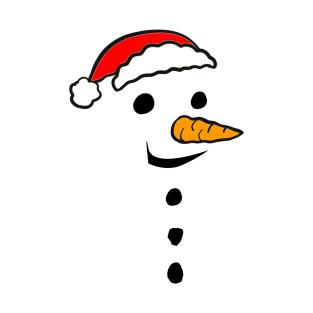 Santa Snowman T-Shirt