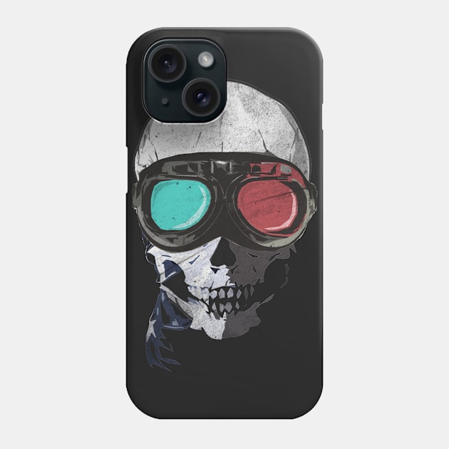 Psychedelly Skelly Phone Case by KenSniper