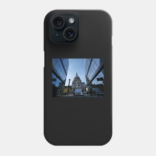 St Paul’s Cathedral reflections Phone Case