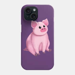 Cute Pink Pig Phone Case