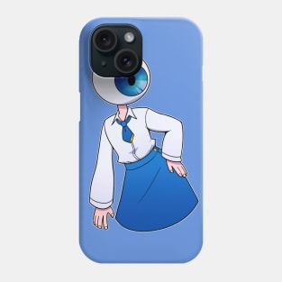 Eyeball in a uniform Phone Case