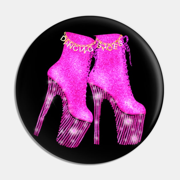 Dancing Shoes Pin by Ebony T-shirts