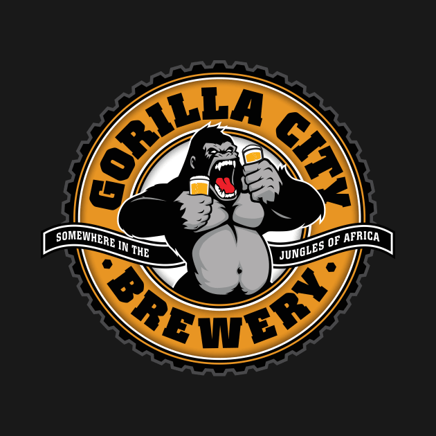 Gorilla City Brewery by MindsparkCreative