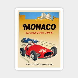 Monaco Grand Prix 1956 Magnet