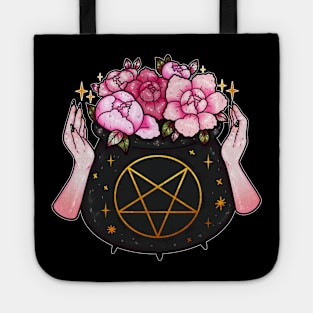 Floral Cauldron Tote