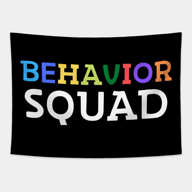 Behavior Squad Tapestry by Teewyld