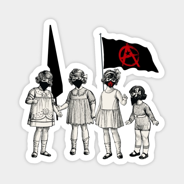 PROTESTERS Magnet by theanomalius_merch