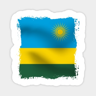 Rwanda artwork Magnet