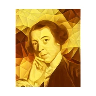 Horace Walpole Golden Portrait | Horace Walpole Artwork 9 T-Shirt