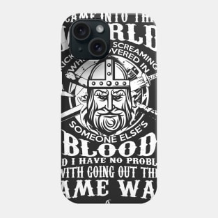 danish - VIKING WARRIOR Phone Case